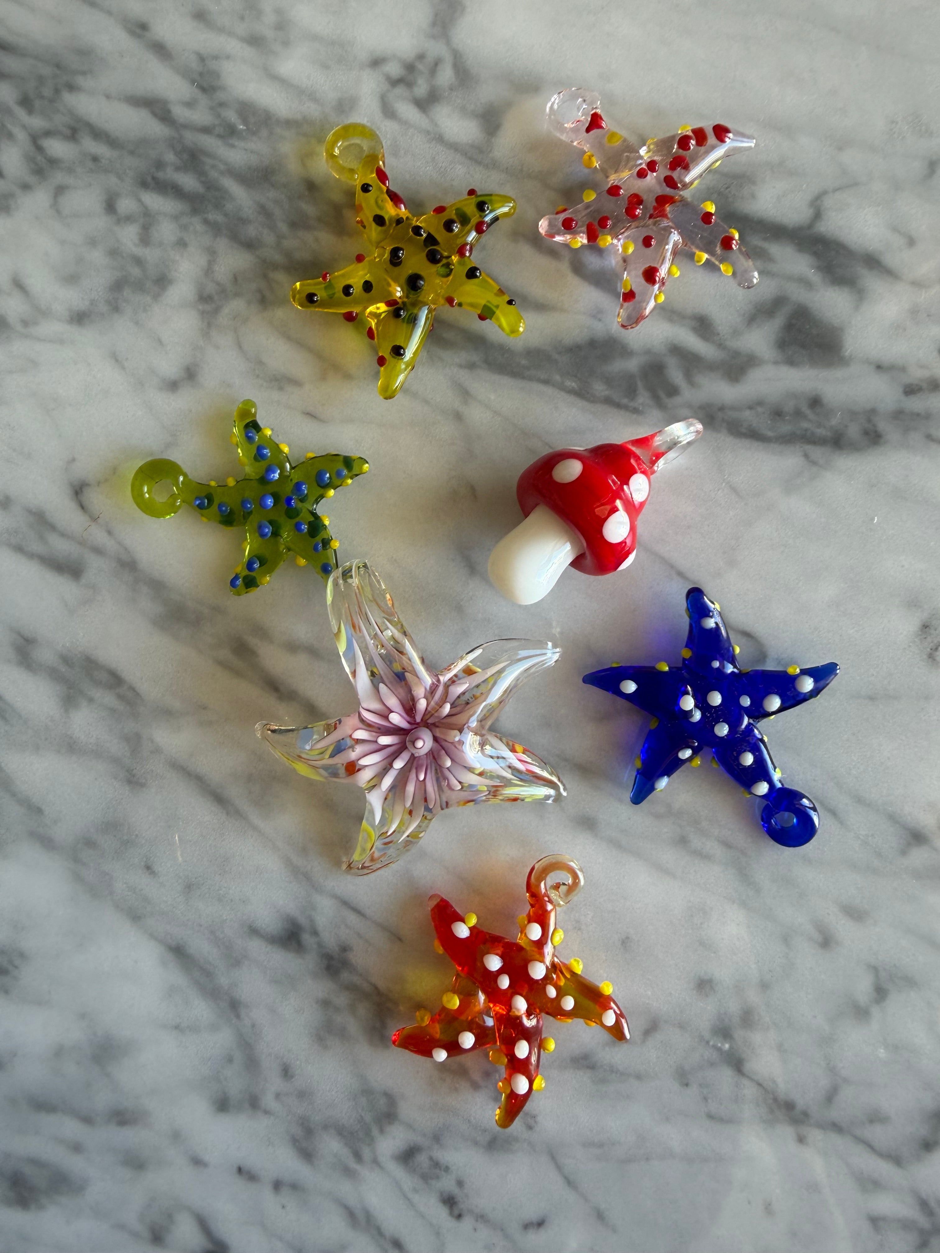 Front charms - Vidrio